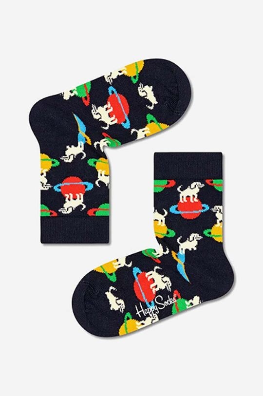 

Детские носки Happy Socks Planet Dog, черный