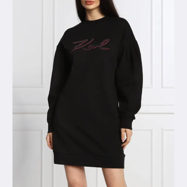 

Фирменное платье Karl Lagerfeld, черный