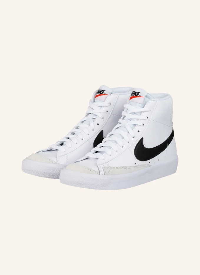 

Высокие кеды blazer mid '77 Nike, черный