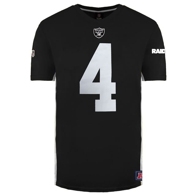 

Футболка Fanatics NFL Las Vegas Raiders 4 с Дереком Карром Fanatics, черный