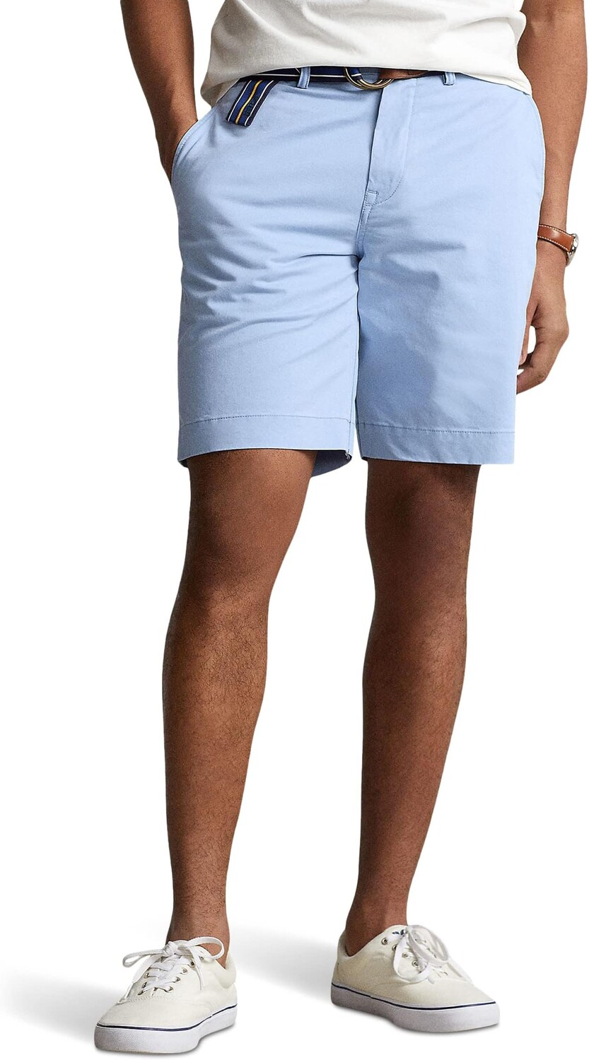 

Эластичные шорты-чинос классического кроя Polo Ralph Lauren, цвет Estate Blue