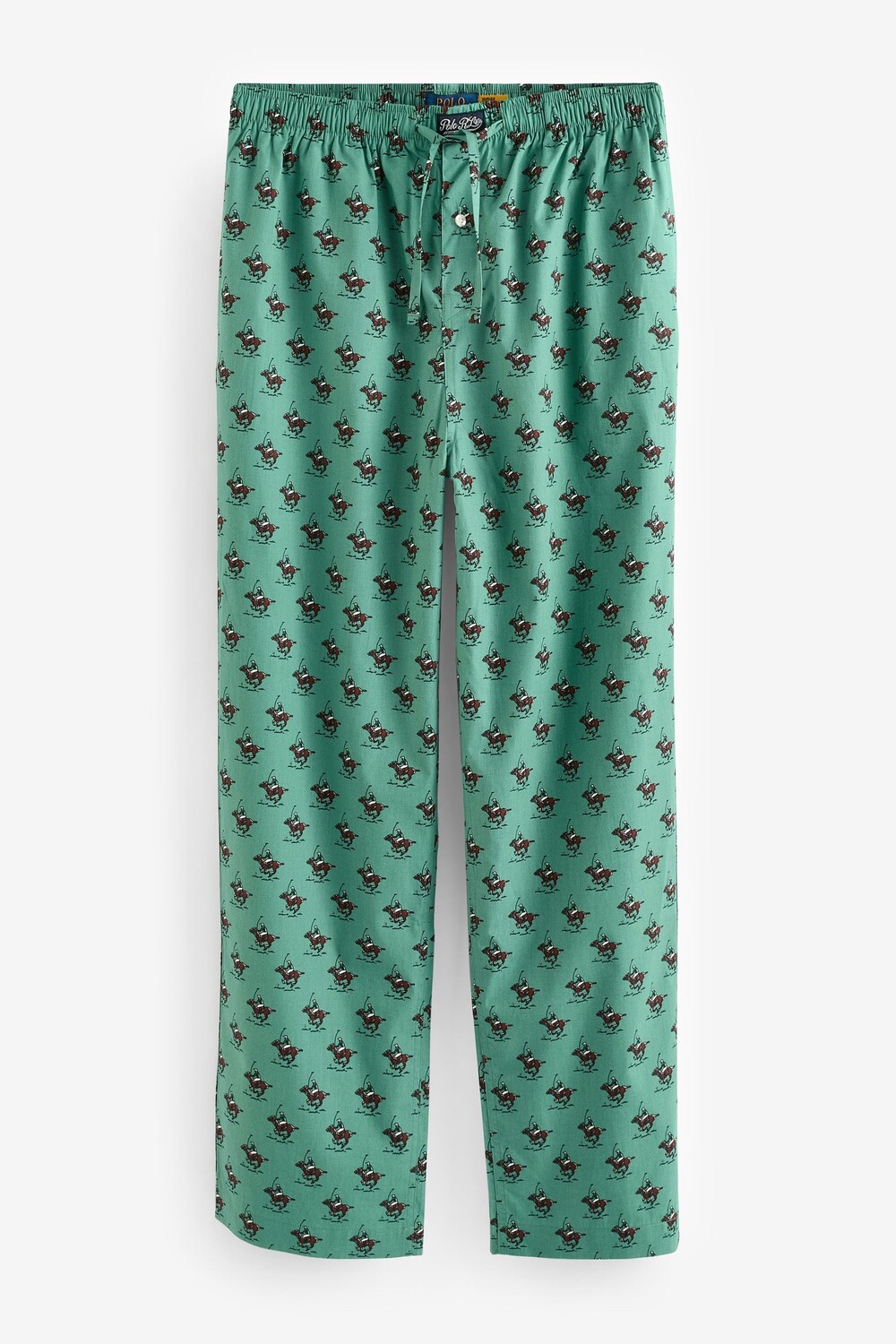 

Пижамные брюки из хлопка в полоску Polo Bear Polo Ralph Lauren, зеленый