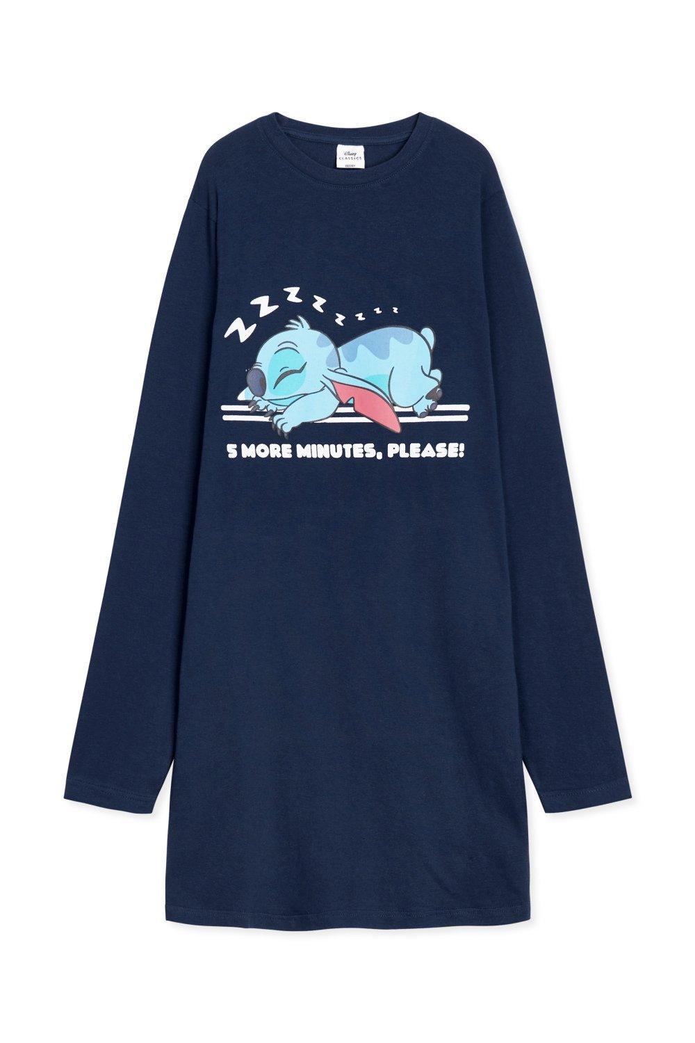 цена Ночная рубашка с длинными рукавами Disney, синий