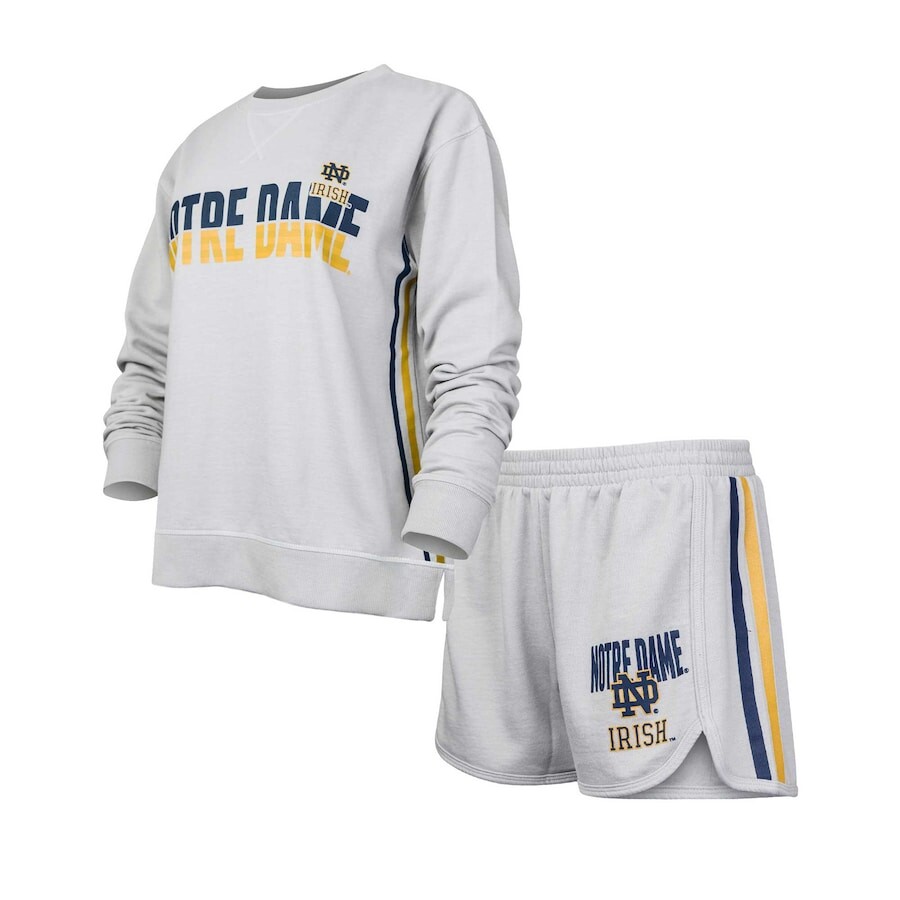 

Пижамный комплект Concepts Sport Notre Dame Fighting Irish, серый