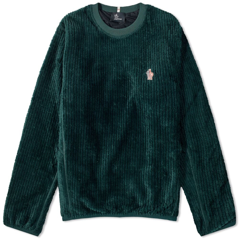 

Moncler Grenoble Свитер с круглым вырезом, зеленый