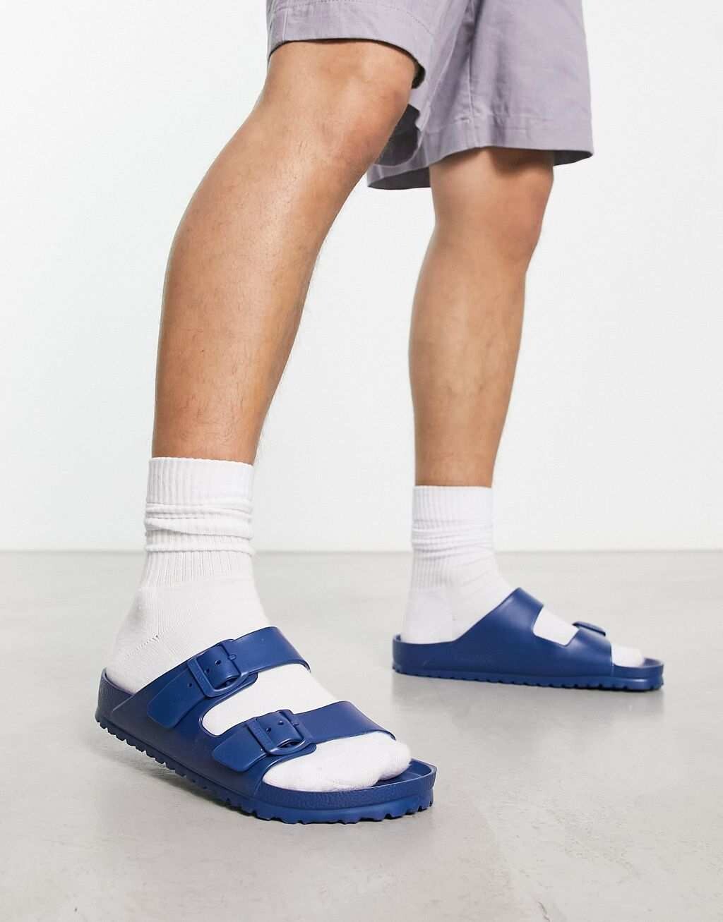 

Темно-синие сандалии Birkenstock Arizona EVA