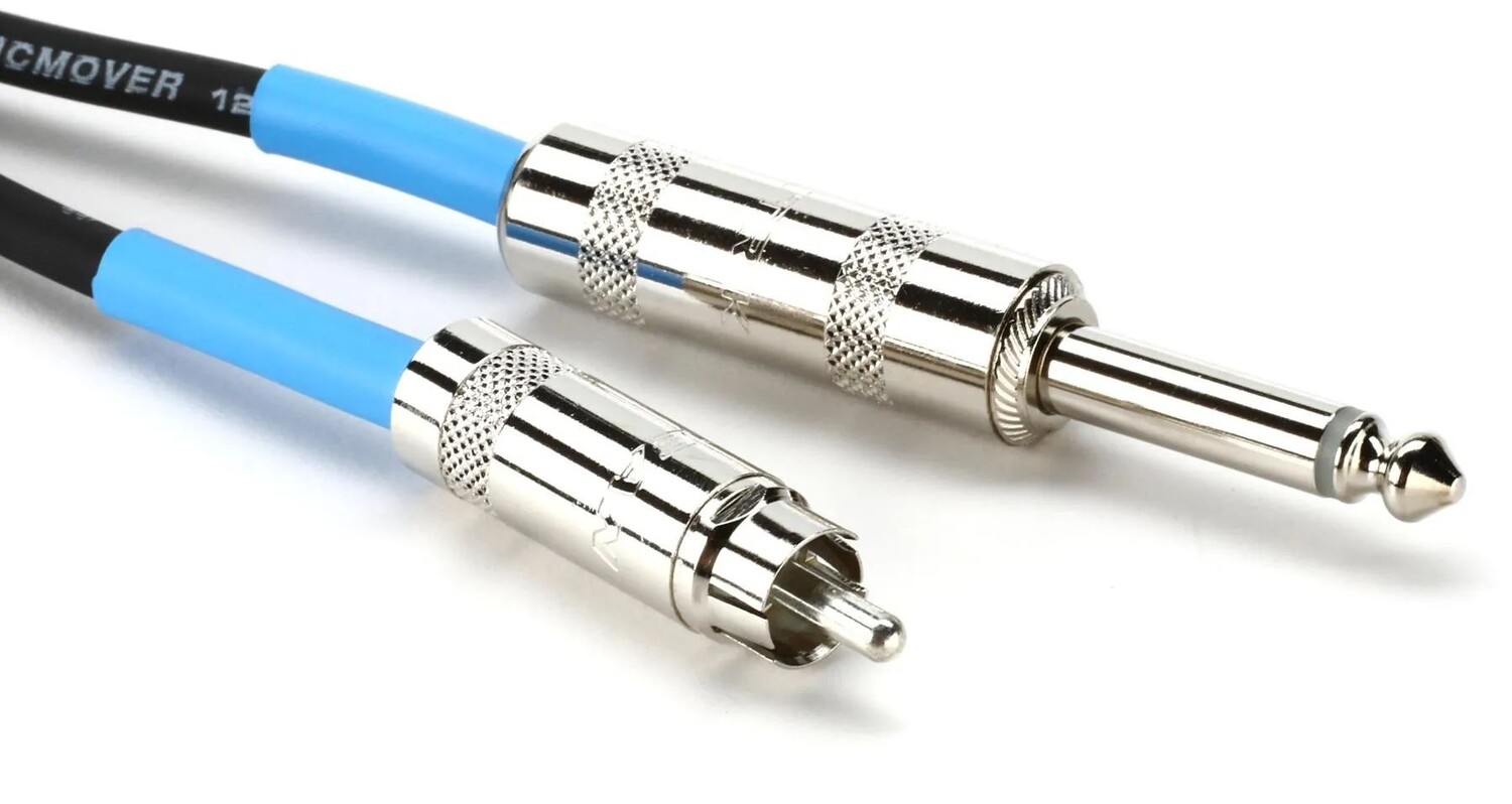 

Кабель Pro Co PQR-3 1/4 дюйма TS «папа» — «папа» RCA — 3 фута