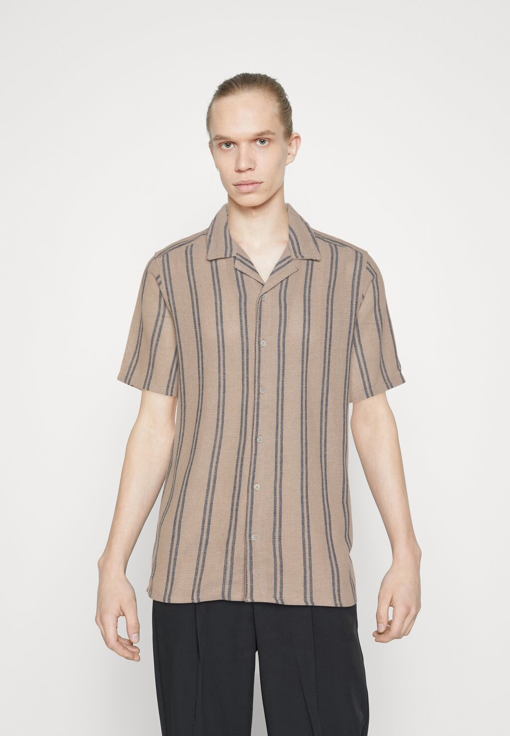 

Рубашка ONSTREV LIFE STRUC STRIPE Only & Sons, цвет vintage khaki