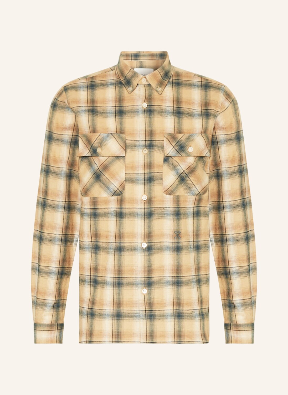 

Рубашка CLOSED Regular Fit, бежевый