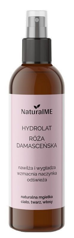 NaturalME Róża Damasceńska гидролат для лица, тела и волос, 125 ml