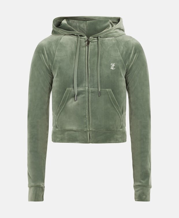 

Толстовка с капюшоном Juicy Couture, бирюзовый