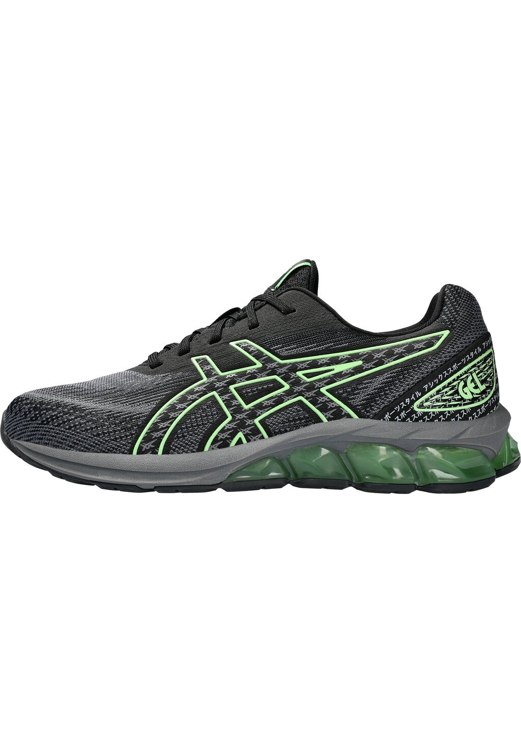 Низкие кроссовки Gel-Quantum 180 Vii ASICS SportStyle, цвет black bright lime кроссовки низкие gel quantum 180 asics sportstyle цвет white white