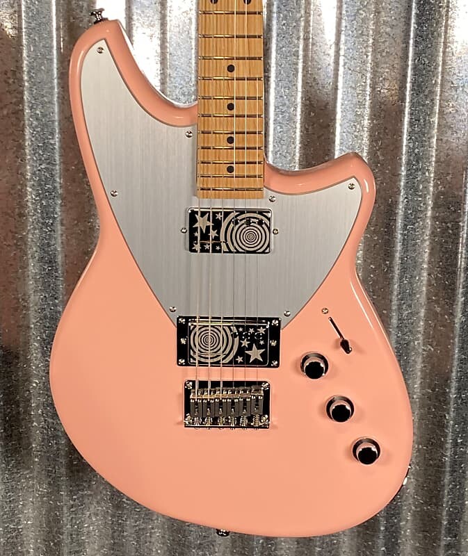 

Электрогитара Reverend Billy Corgan Z-One Signature Orchid Pink Guitar #8418