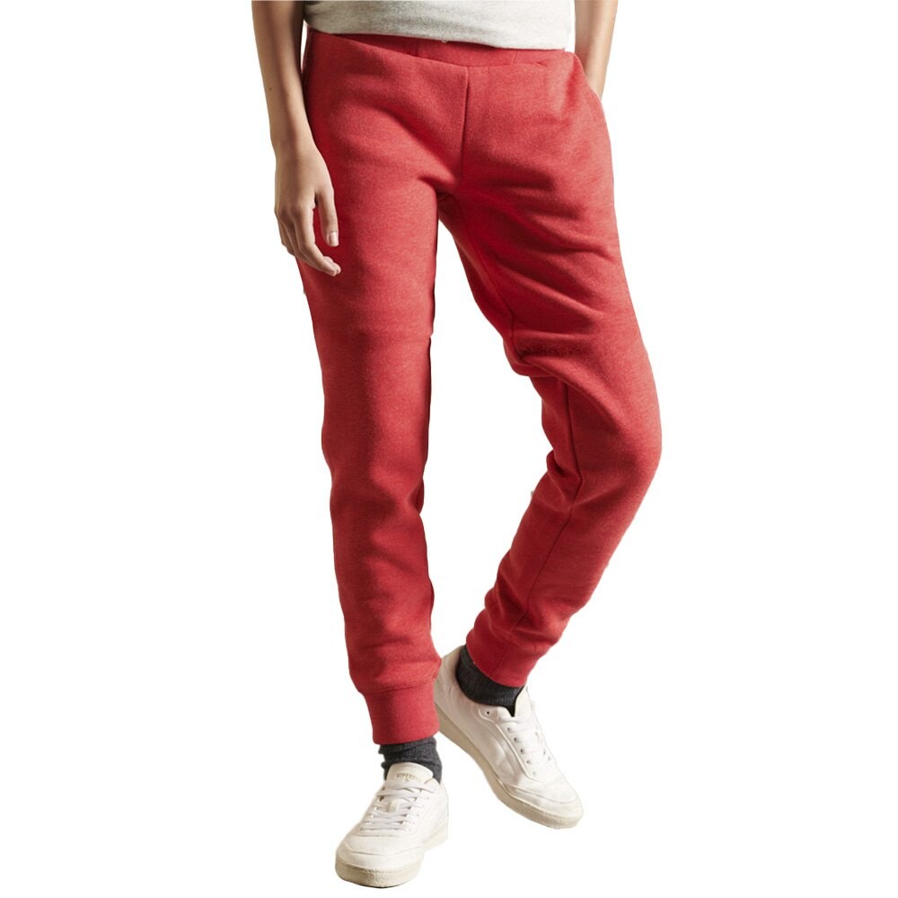 

Джоггеры Superdry Vintage Logo Embroidered, красный