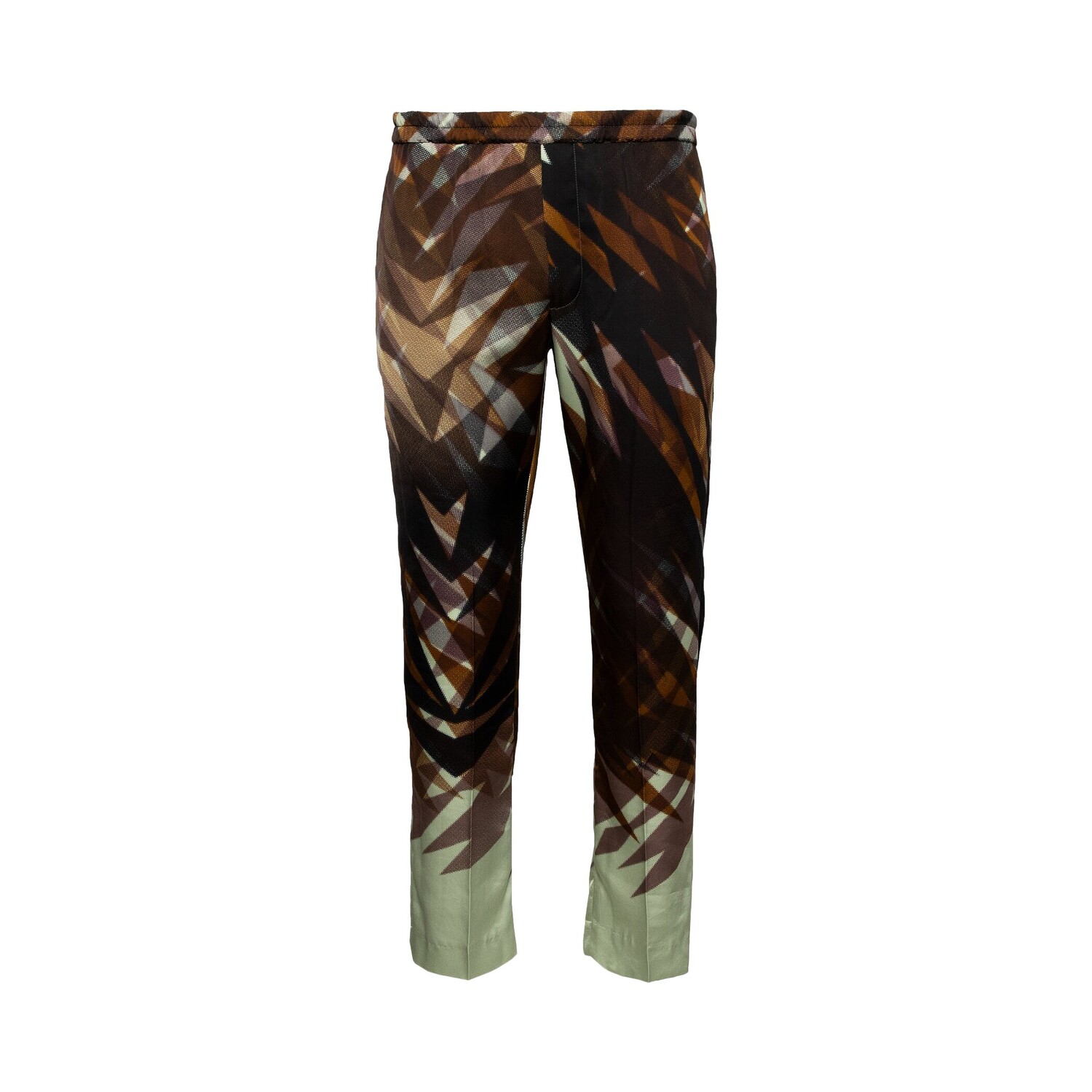 

Брюки-парки Dries Van Noten Коричневые, Коричневый