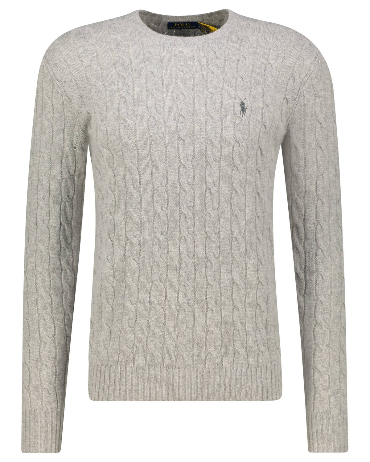 

Шерстяной свитер с кашемиром Polo Ralph Lauren, серый
