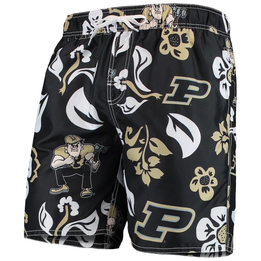 

Пляжные шорты Wes & Willy Purdue Boilermakers, черный