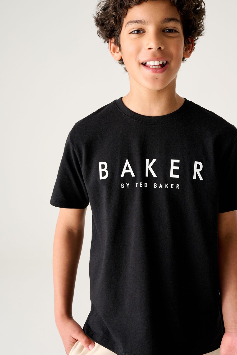 

Футболка с принтом на спине Baker By Ted Baker, черный