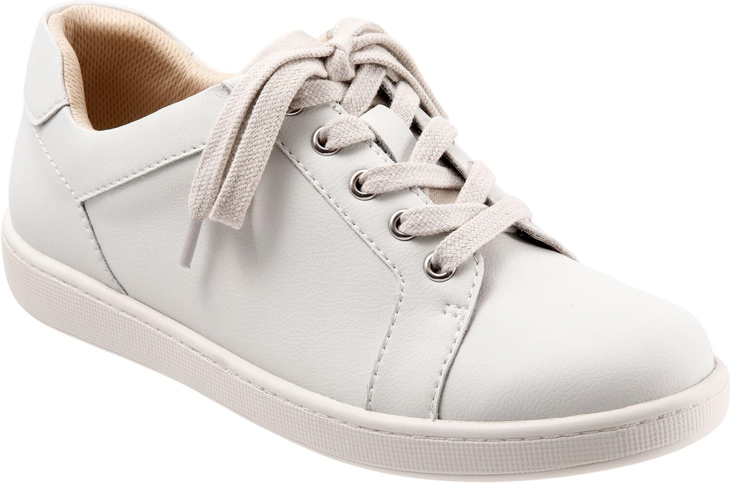 

Кроссовки Adore Trotters, цвет Off-White Leather/Beige Suede Veg, Белый