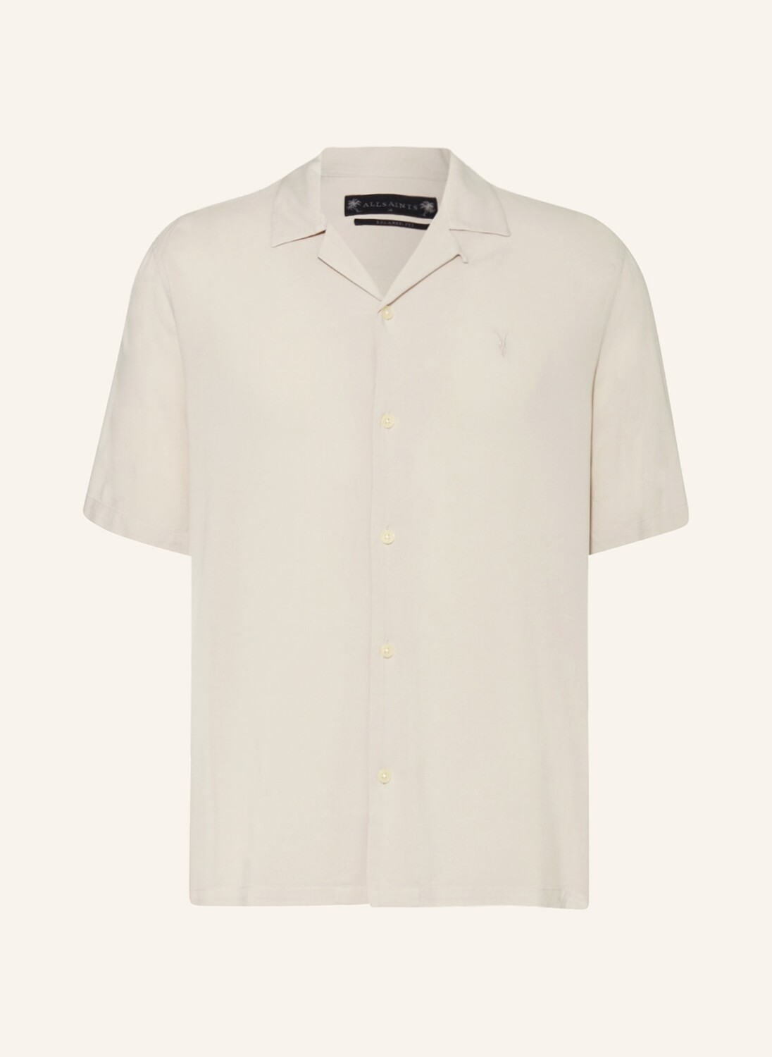 

Рубашка ALLSAINTS VENICE Relaxed Fit, кремовый