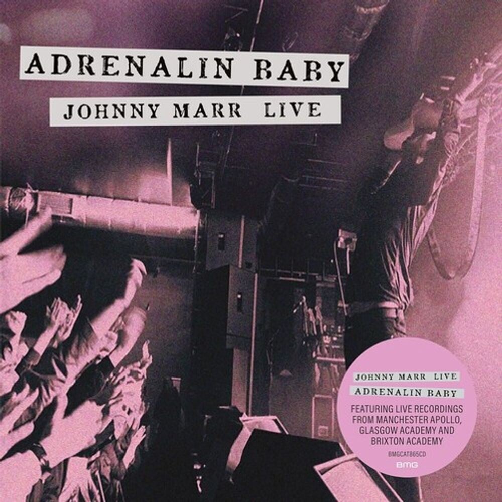 

Виниловая пластинка LP Adrenalin Baby: Johnny Marr Live [Black & Pink Splatter Vinyl] - Johnny Marr