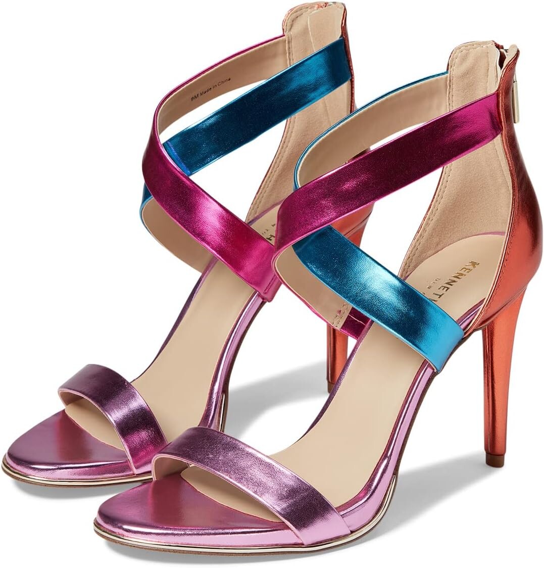 

Босоножки Brooke Cross Sandal Kenneth Cole New York, цвет Metallic Multi