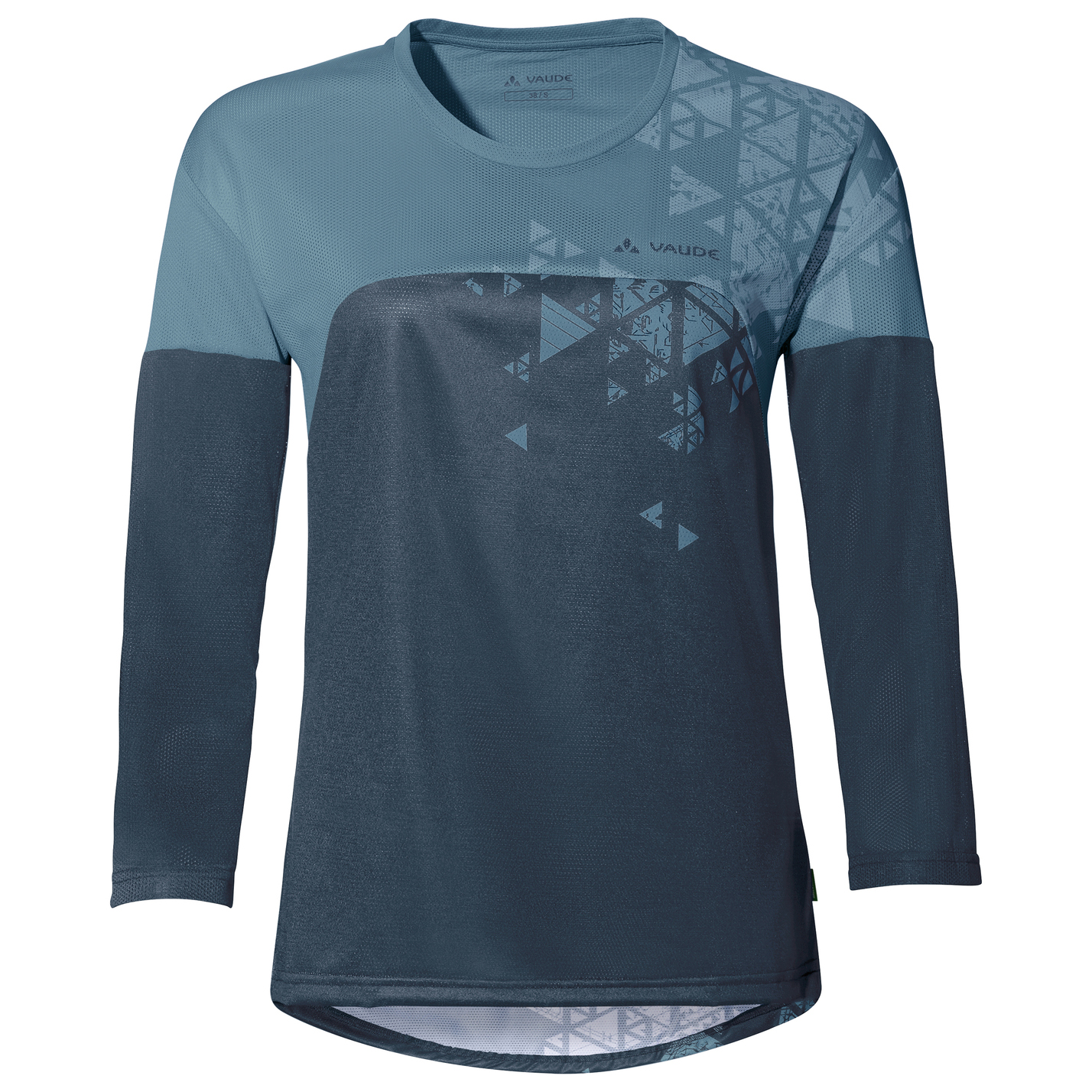 цена Функциональная рубашка Vaude Women's Moab L/S T Shirt V, цвет Blue Gray