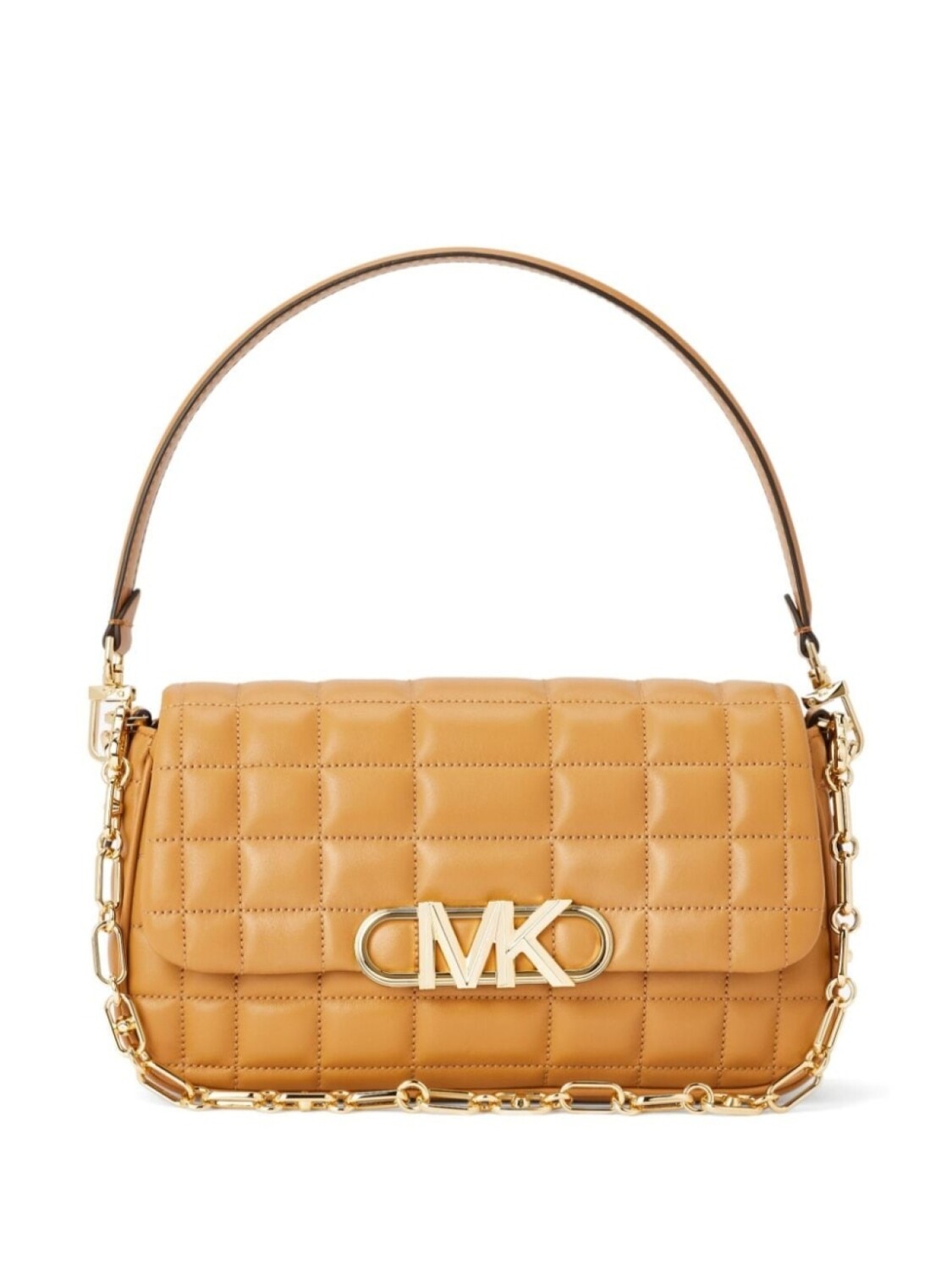 

Michael Kors средняя стеганая сумка через плечо Parker, нейтральный цвет