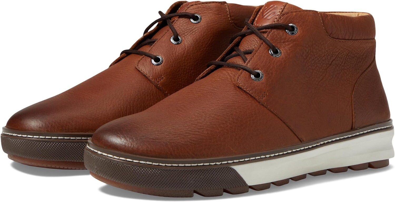 Ботинки McGuffey Lug Chukka Boot Johnston & Murphy, цвет Brown Waterproof Full Grain