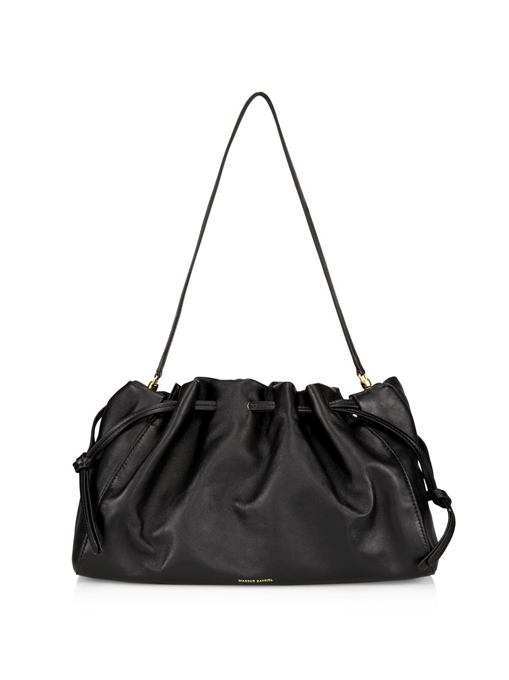 

Кожаная сумка Блум Mansur Gavriel, черный