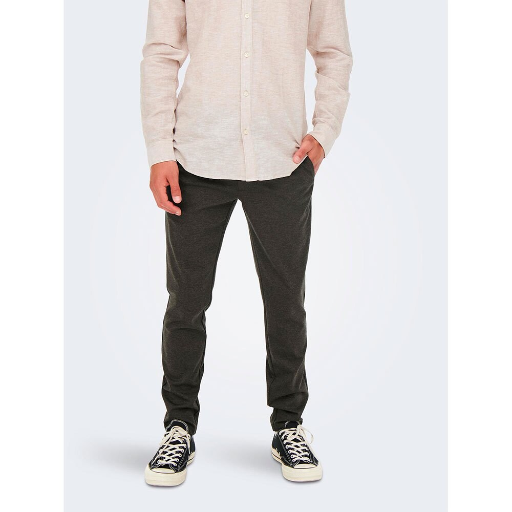

Брюки Only & Sons Mark Tap Herringbone 2911, бежевый