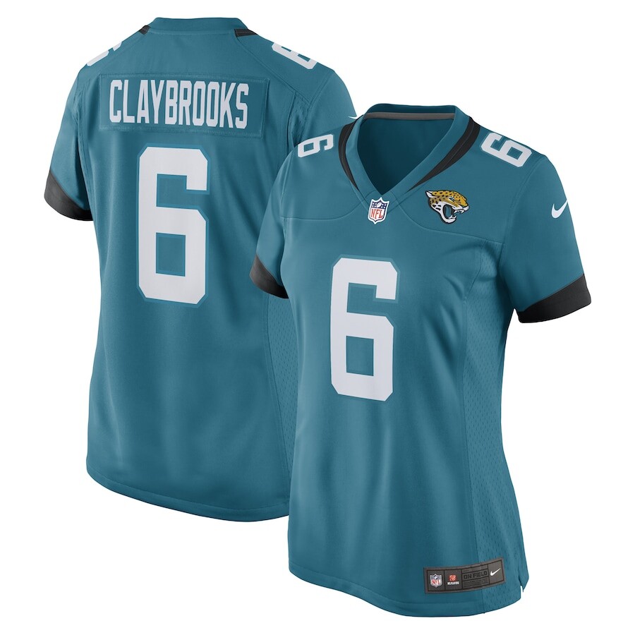 

Джерси Nike Jacksonville Jaguars, бирюзовый