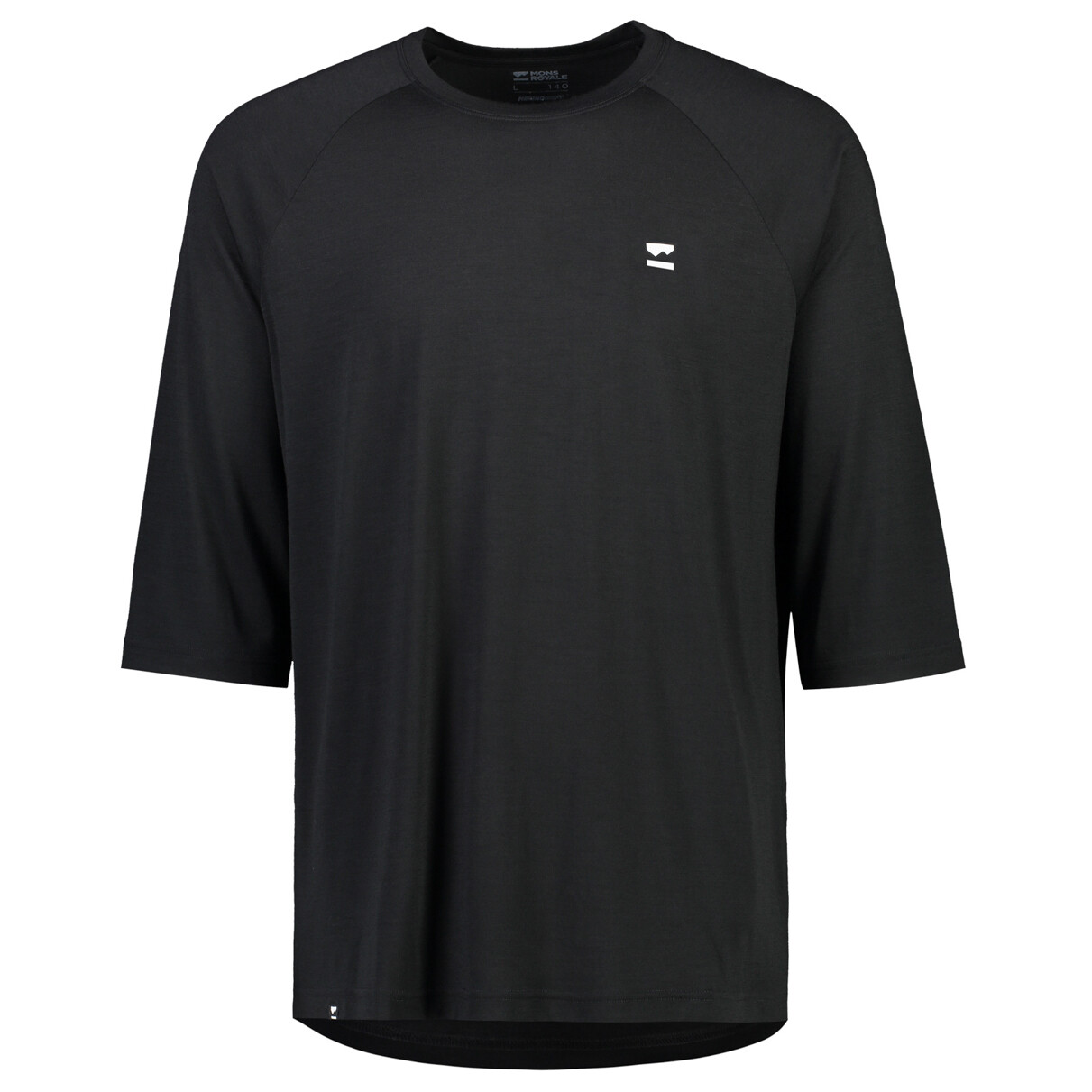 

Велосипедный трикотаж Mons Royale Tarn Merino Shift Raglan 3/4, цвет Black II