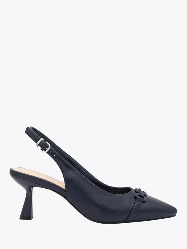 

Туфли-лодочки Paradox London Ivonne Flared Heel Slingback, темно-синий