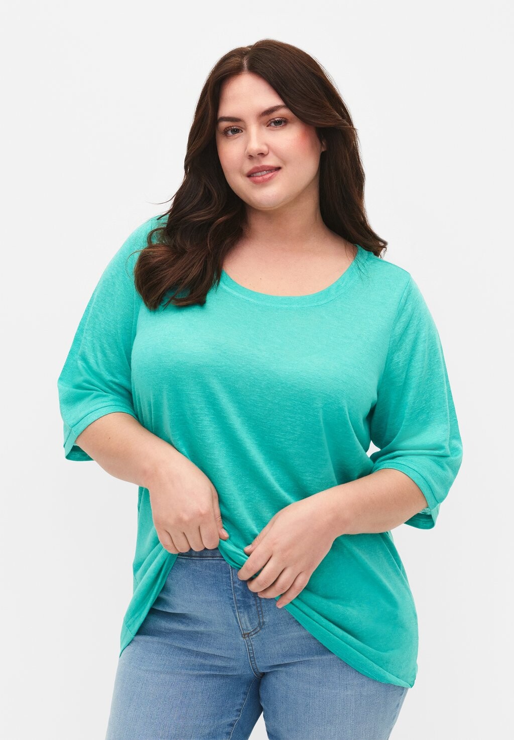 

Блуза Zizzi, бирюзовый
