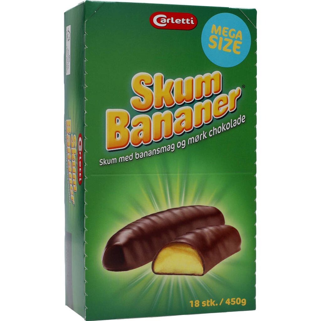 

Бананы Carletti Skumbananer шоколадные 450г