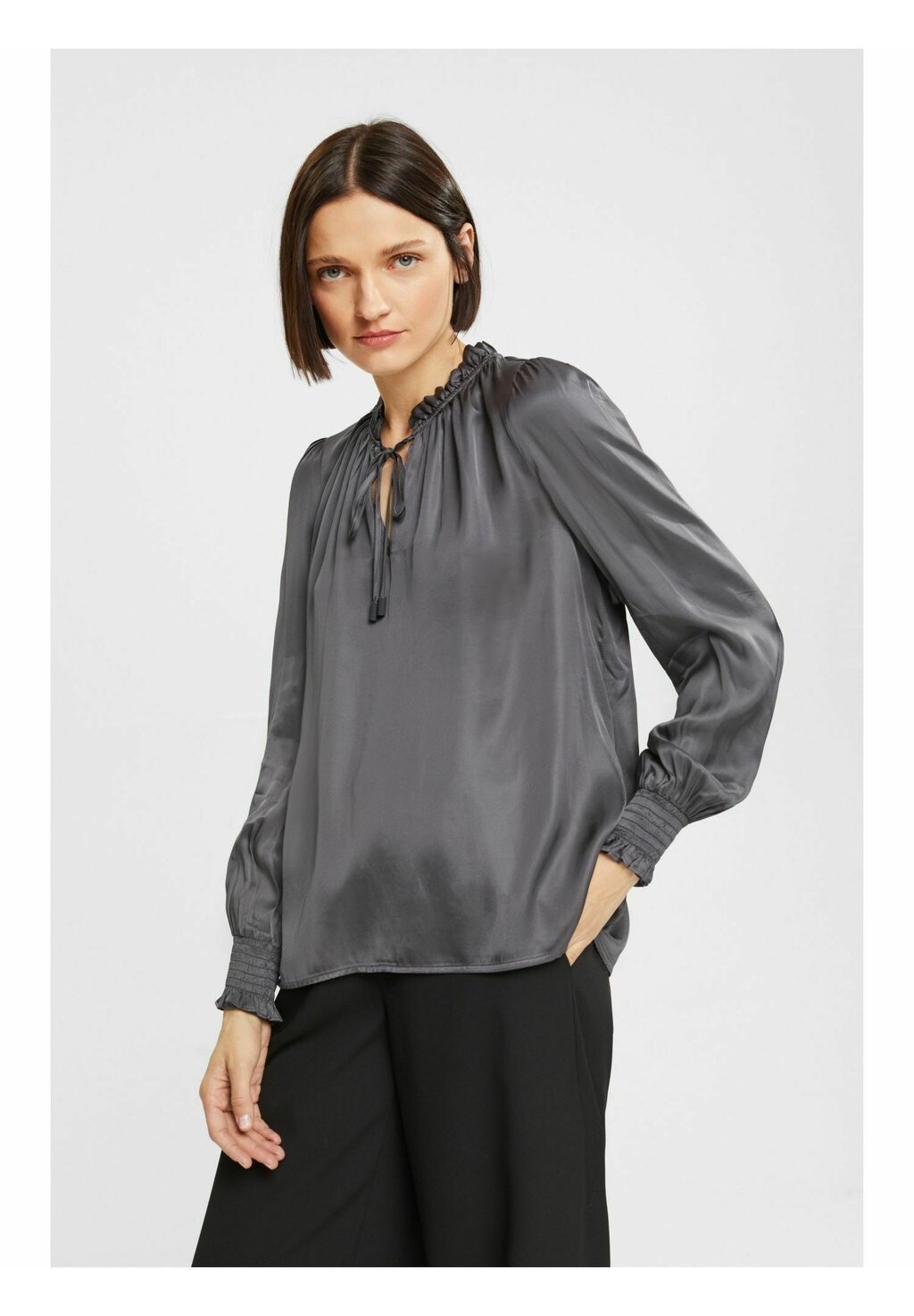 

Блуза Esprit, антрацит