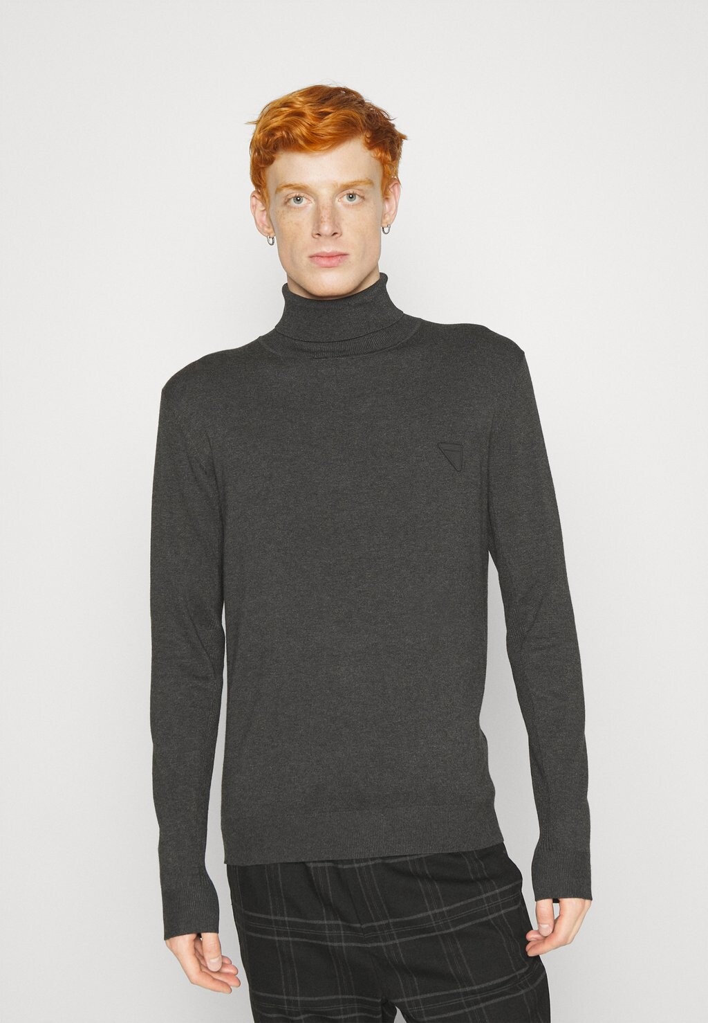 

Свитер Regular-Fit Turtleneck Sweater Antony Morato, цвет dark grey melange