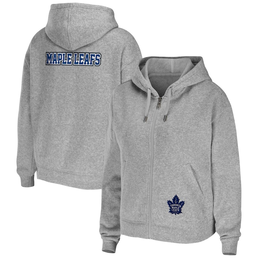 

Толстовка на молнии WEAR by Erin Andrews Toronto Maple Leafs, серый