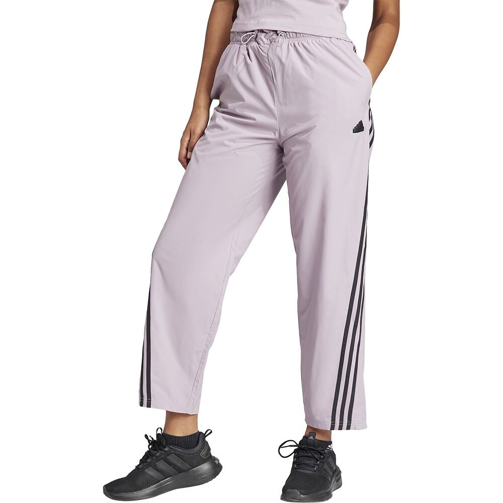 

Брюки adidas Future Icons 3 Stripes Woven, фиолетовый
