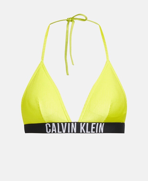 

Бикини-топ Calvin Klein, светло-желтого