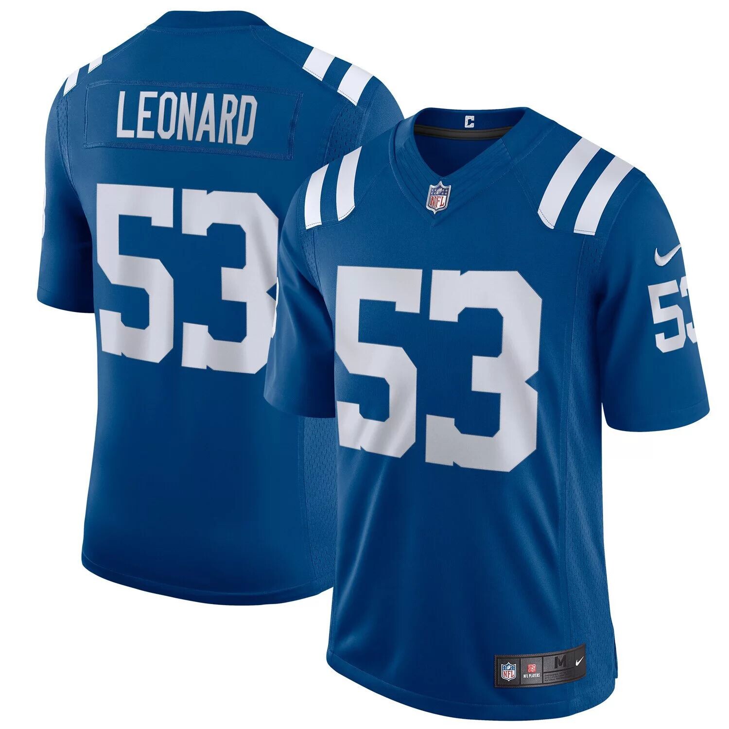 

Мужская майка Shaquille Leonard Royal Indianapolis Colts Vapor Limited Nike