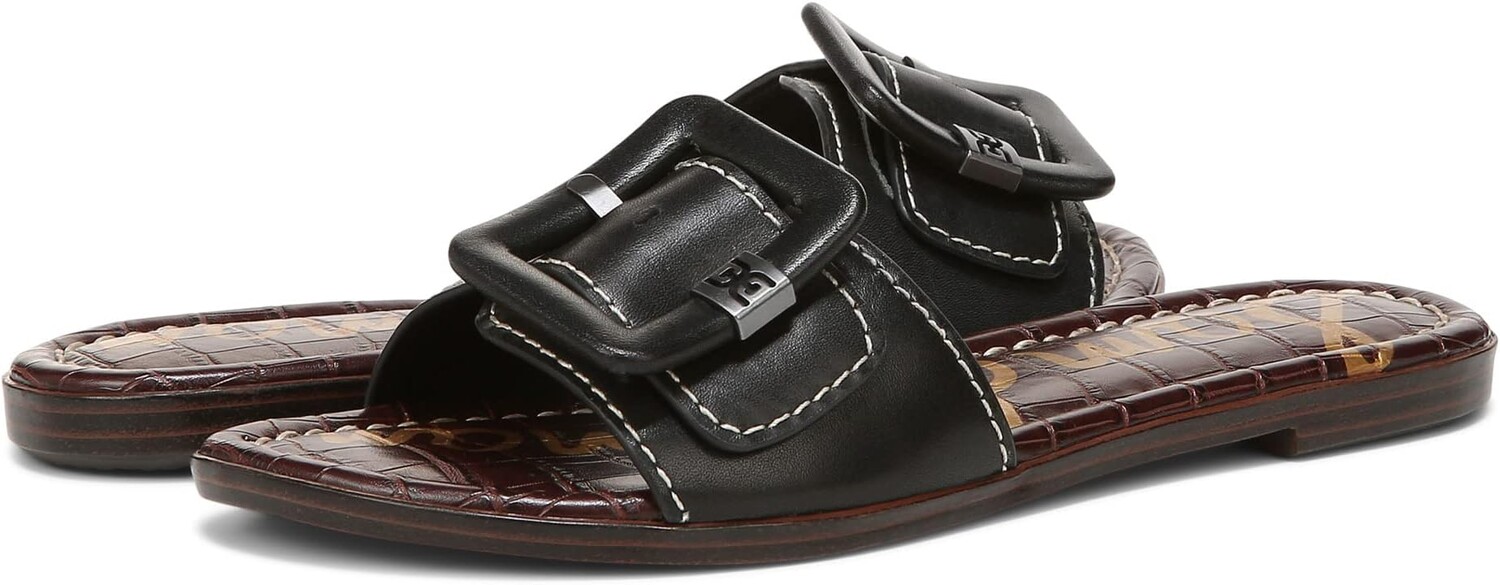 

Сандалии на плоской подошве Gaige Sam Edelman, черный