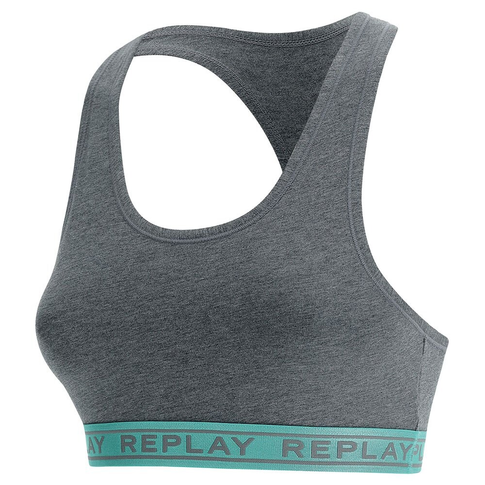 

Бюстгальтер Replay Style2 Racerback, серый