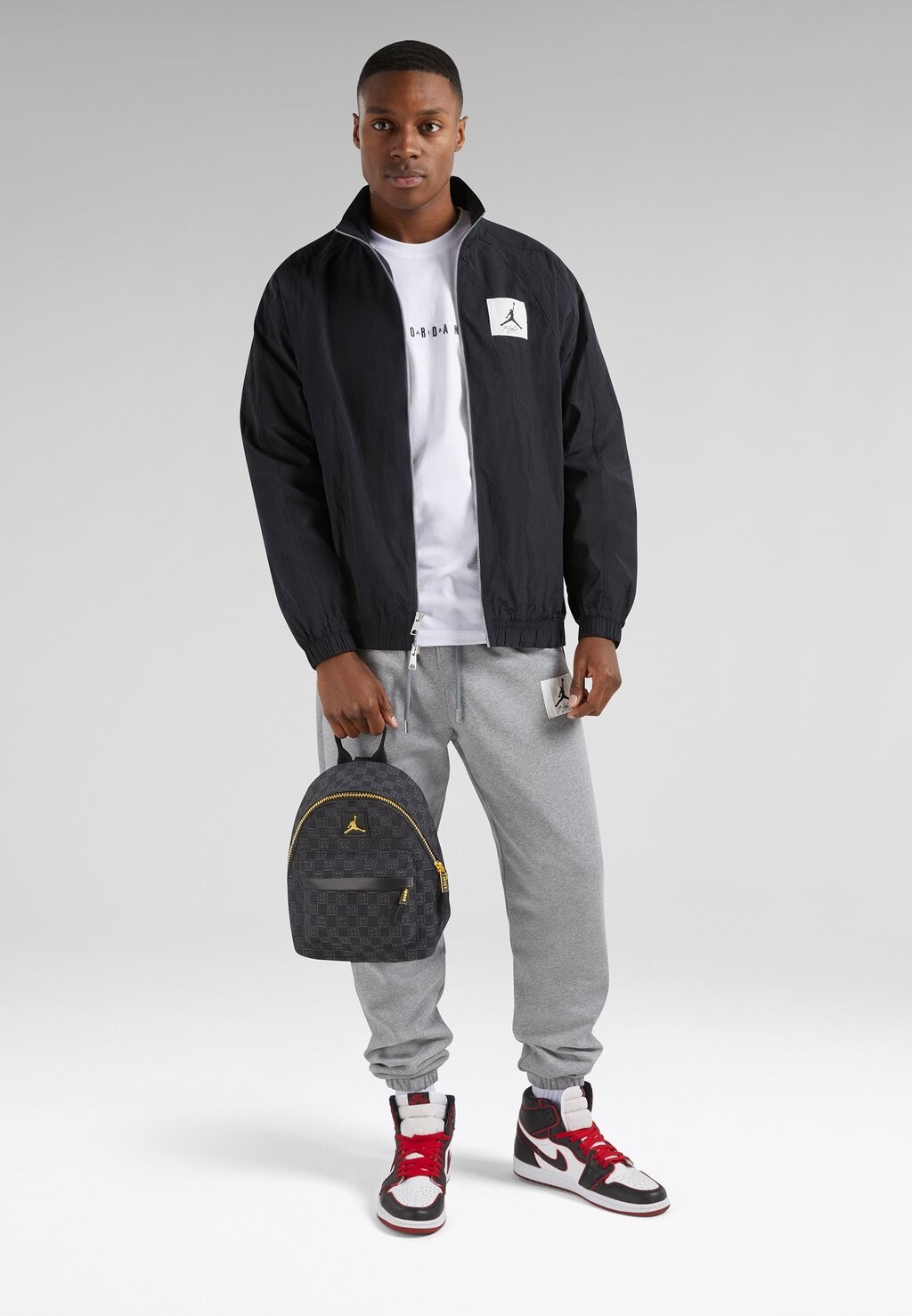 

Рюкзак MONOGRAM MINI РЮКЗАК УНИСЕКС Jordan, черный