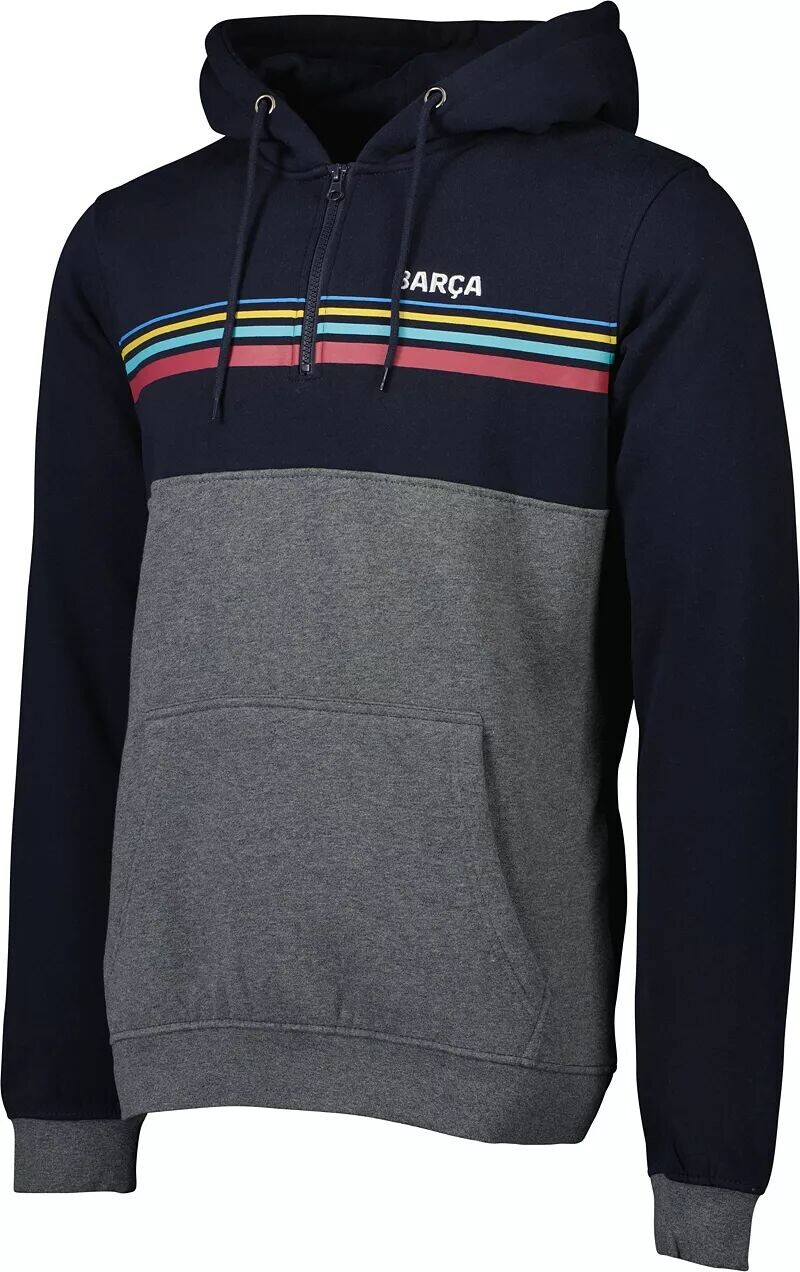 

Темно-синяя толстовка с молнией на четверть длины с логотипом Sport Design Sweden ФК Барселона '22