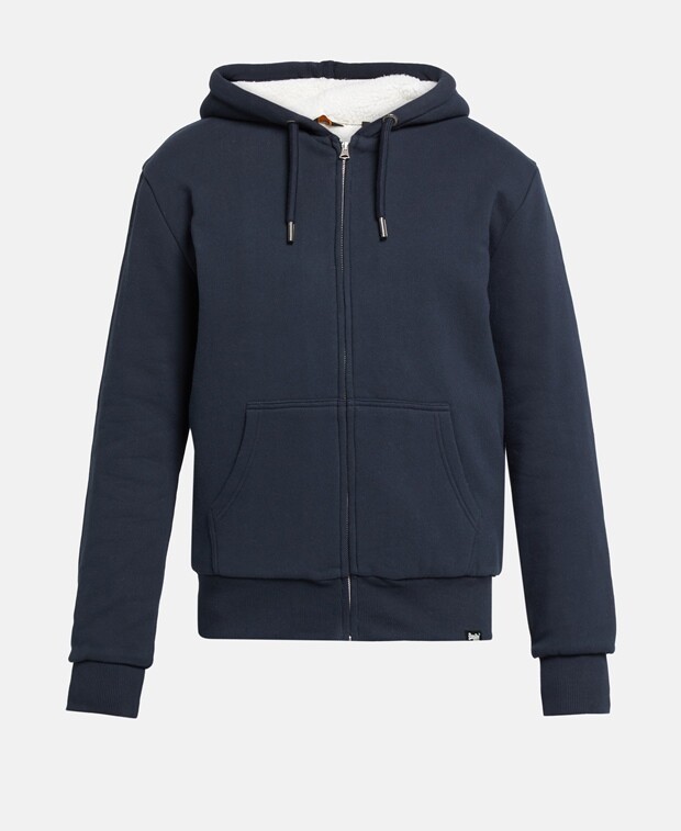 

Толстовка с капюшоном Superdry, темно-синий