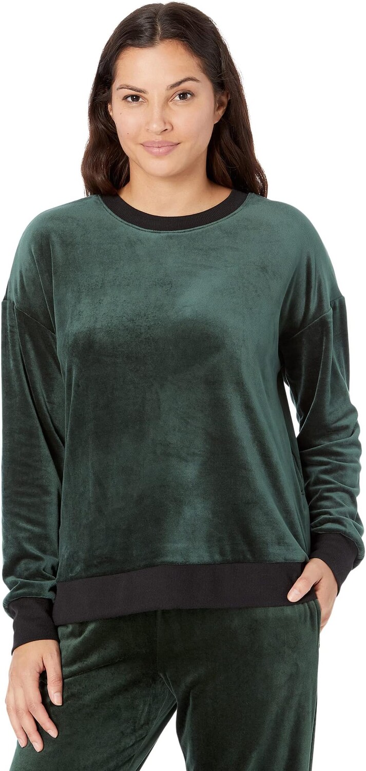 

Домашний топ Donna Karan Long Sleeve Sleep PJ Top, цвет Holly