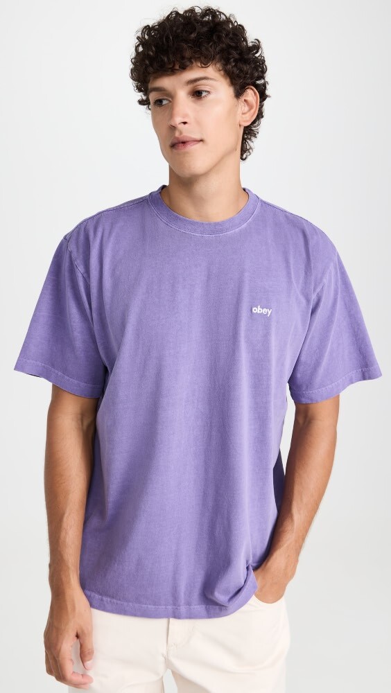 

Футболка Obey Lowercase Pigment