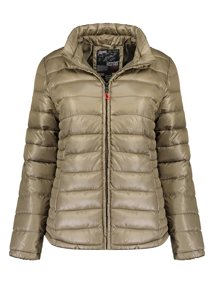 Стеганая куртка Canadian Peak, бежевый стеганая зимняя куртка ardent canadian peak черный